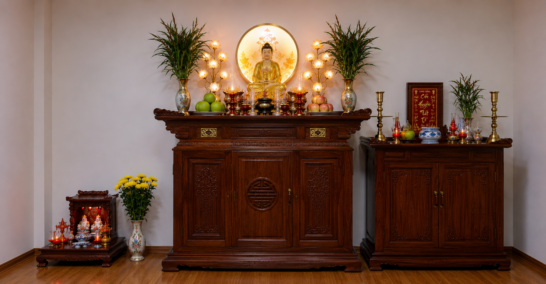 Thờ nhiều Bàn Thờ trong nhà có sao không